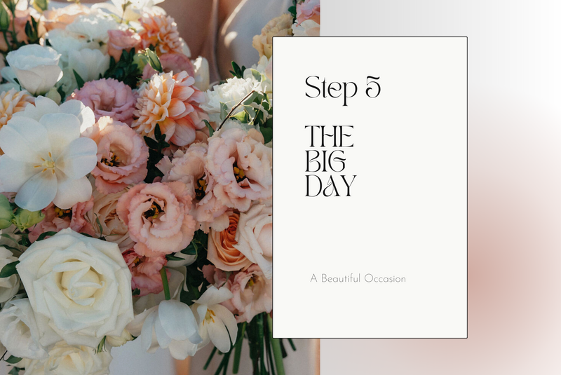 THE BOOKING PROCESS - STEP 5: THE BIG DAY