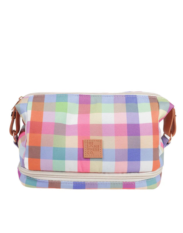 The Somewhere Co Pistachio Cosmetic Bag