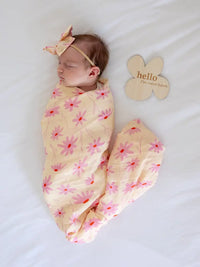 Bloom Belle Baby Muslin Swaddle