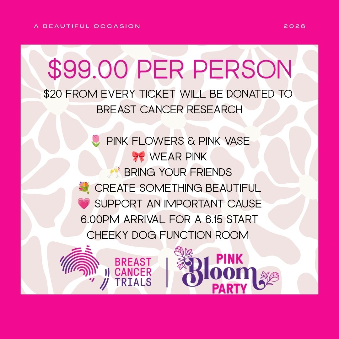 THE FLOWER CLUB x  PINK BLOOM PARTY