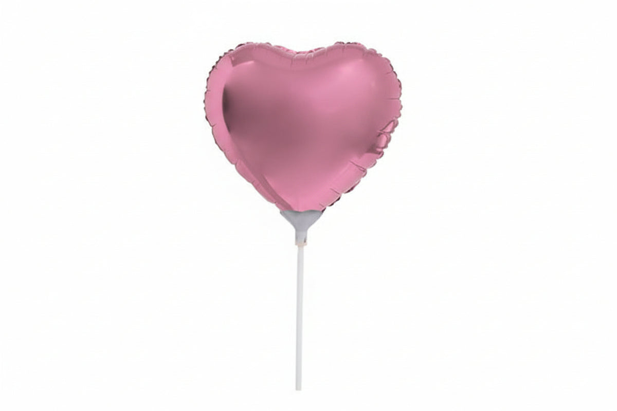 Love heart Foil Balloon 9" (22.5cmD)
