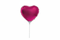 Love heart Foil Balloon 9" (22.5cmD)