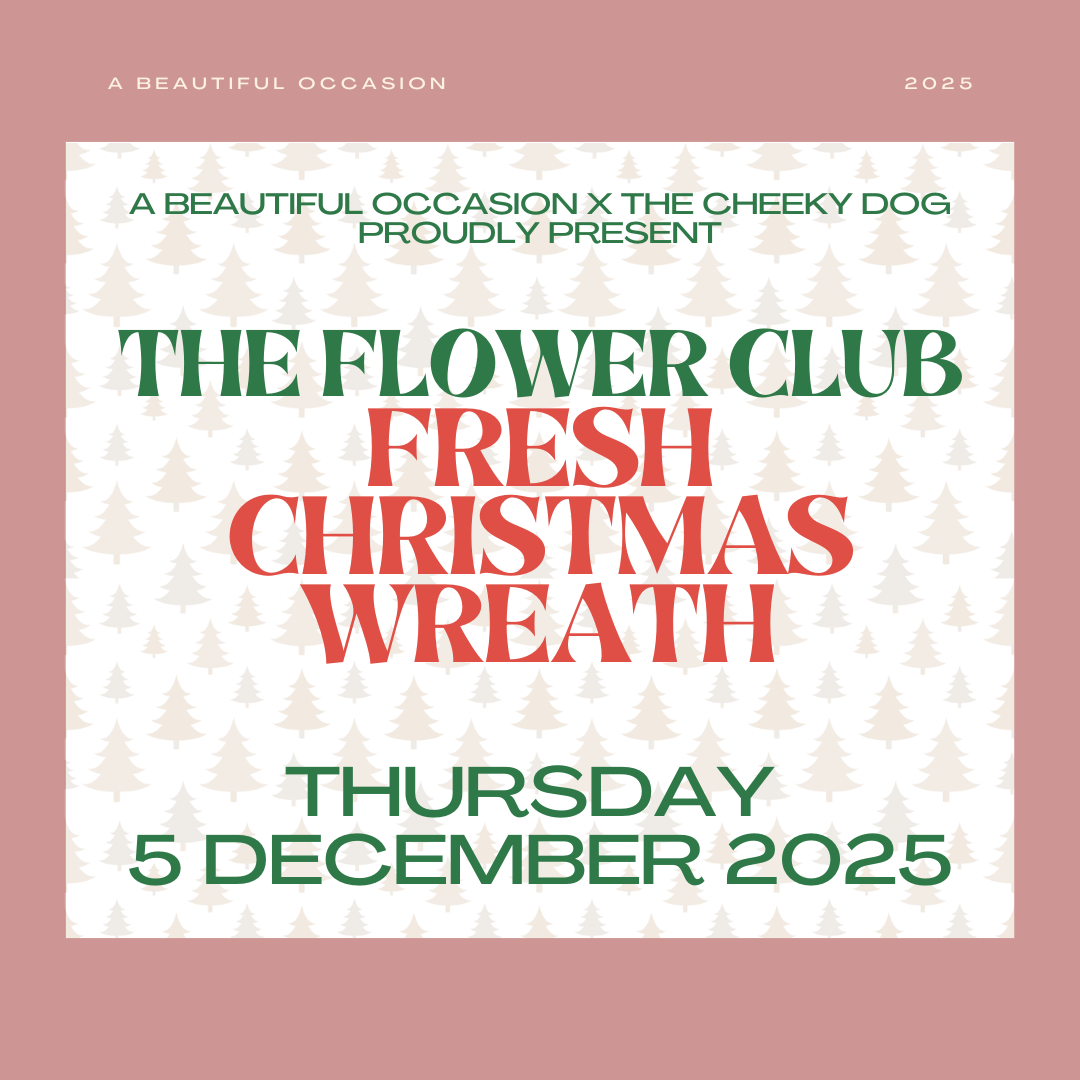 THE FLOWER CLUB – FRESH CHRISTMAS WREATH WORKSHOP