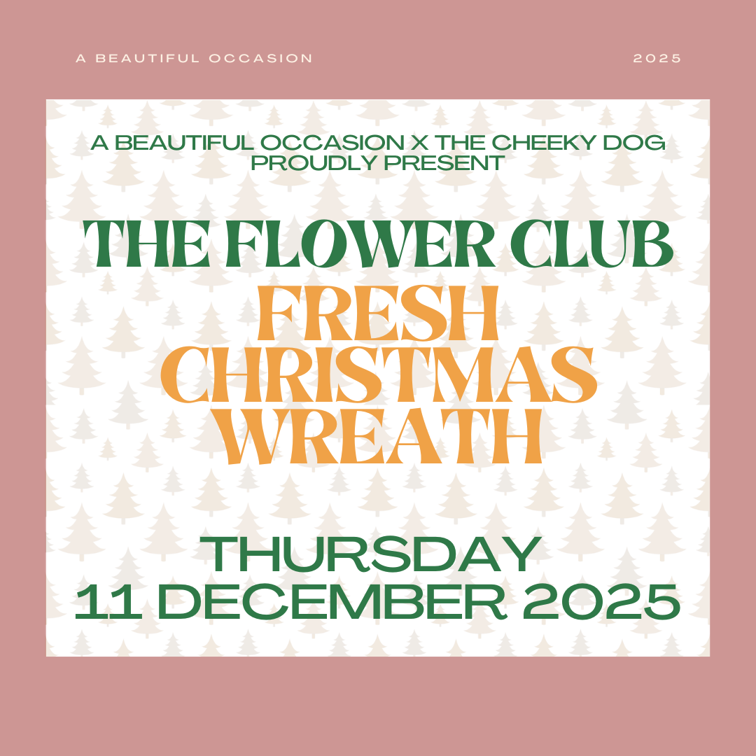 THE FLOWER CLUB – FRESH CHRISTMAS WREATH WORKSHOP
