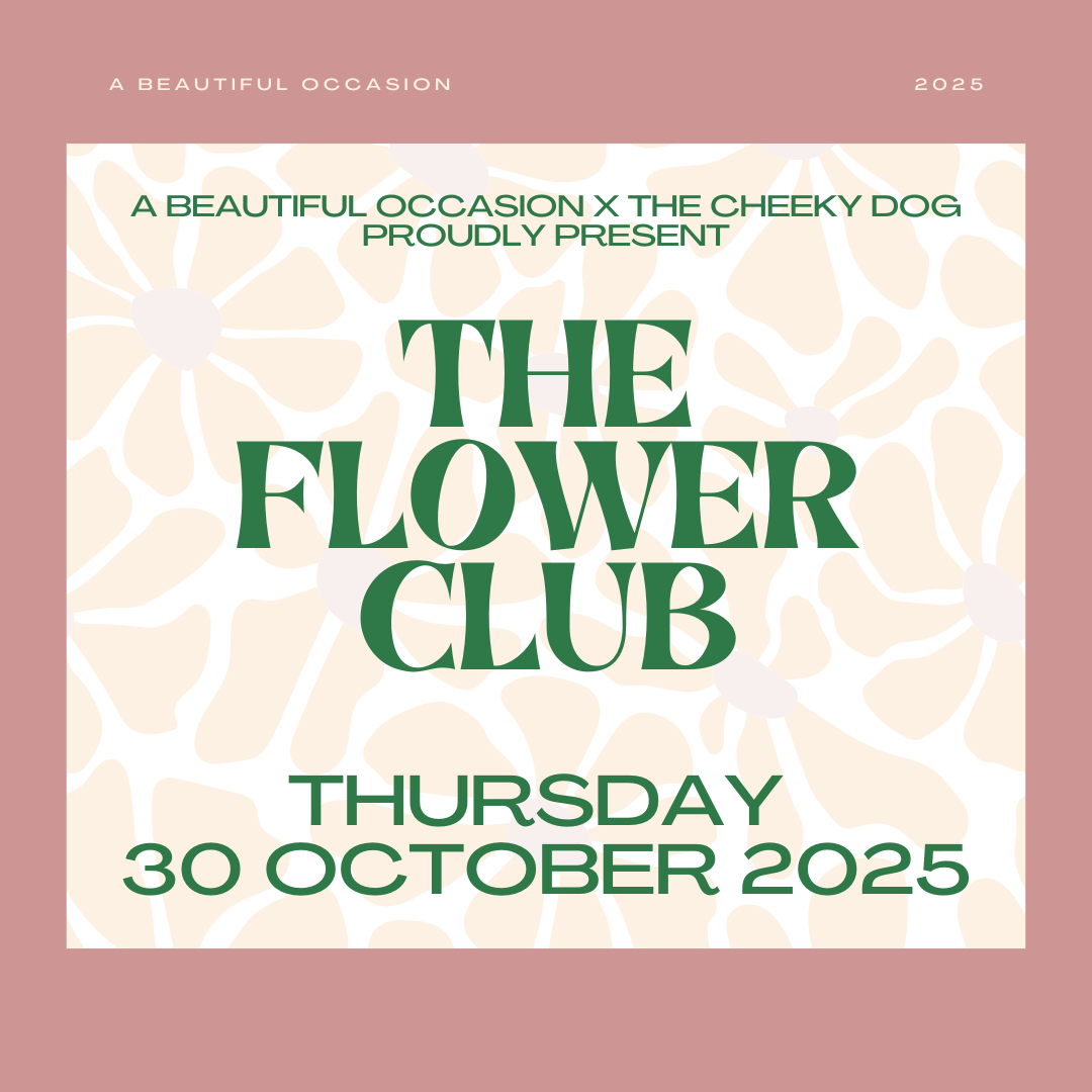 The Flower Club - The Cheeky Dog