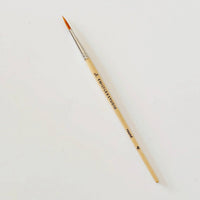 Watercolor paintbrush set of five wood brushes