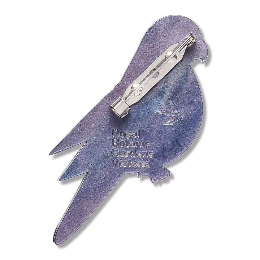 Eastern Rosella Brooch