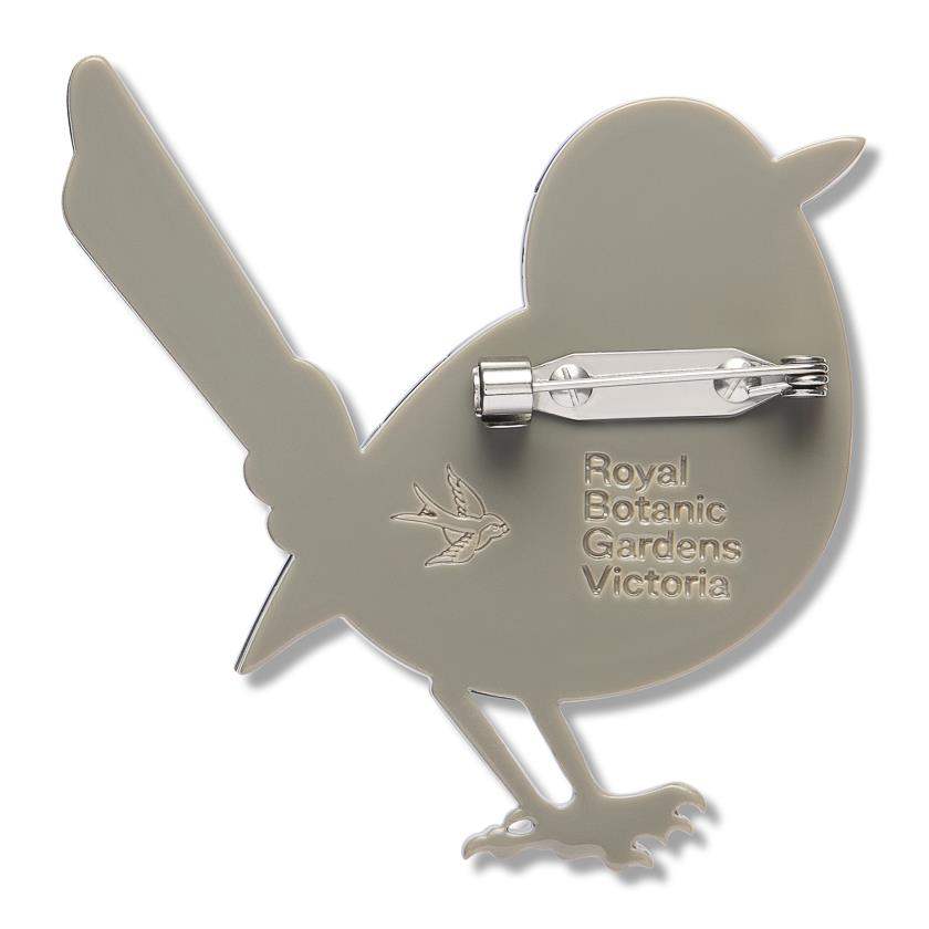 Superb Fairy Wren Brooch