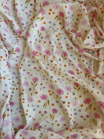 Spring Posy 🌼 Baby Muslin Swaddle