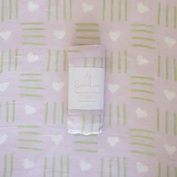 Love Poppy Baby Muslin Swaddle, 70% Bamboo Blend