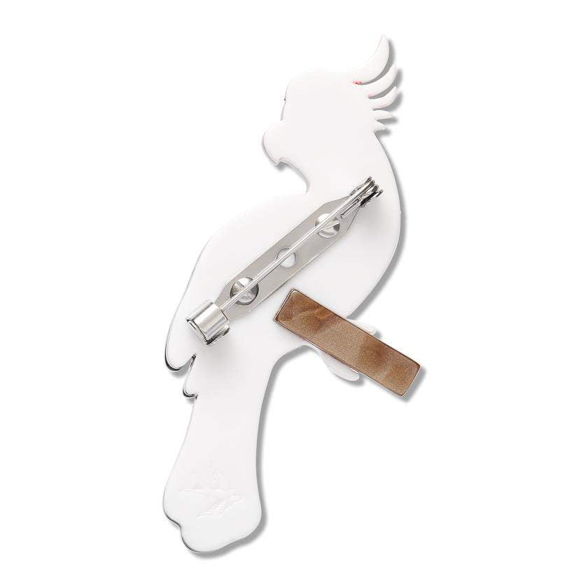 Carnaboo the Cockatoo Brooch