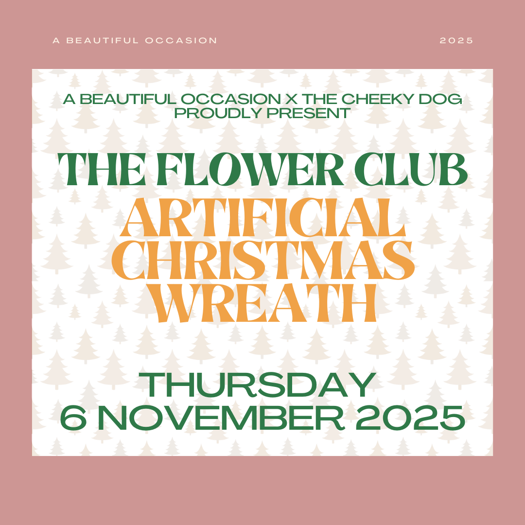THE FLOWER CLUB – ARTIFICIAL CHRISTMAS WREATH WORKSHOP