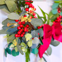 THE FLOWER CLUB – ARTIFICIAL CHRISTMAS WREATH WORKSHOP