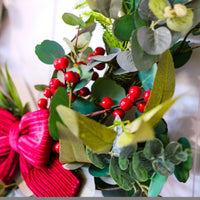 THE FLOWER CLUB – ARTIFICIAL CHRISTMAS WREATH WORKSHOP