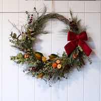 THE FLOWER CLUB – FRESH CHRISTMAS WREATH WORKSHOP