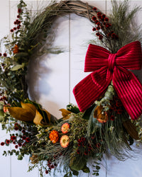 THE FLOWER CLUB – FRESH CHRISTMAS WREATH WORKSHOP