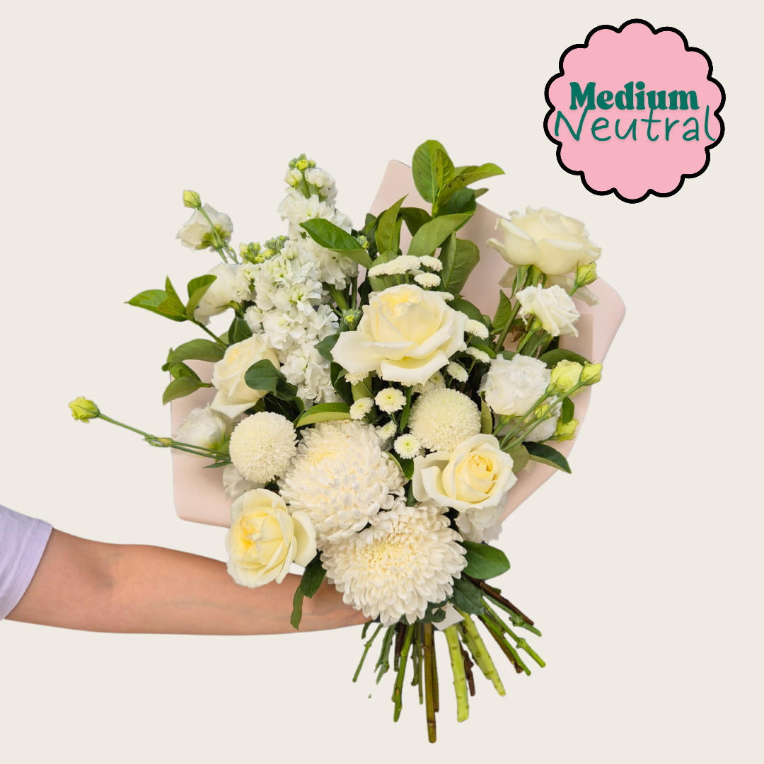 Neutral Mothers Day Bouquet