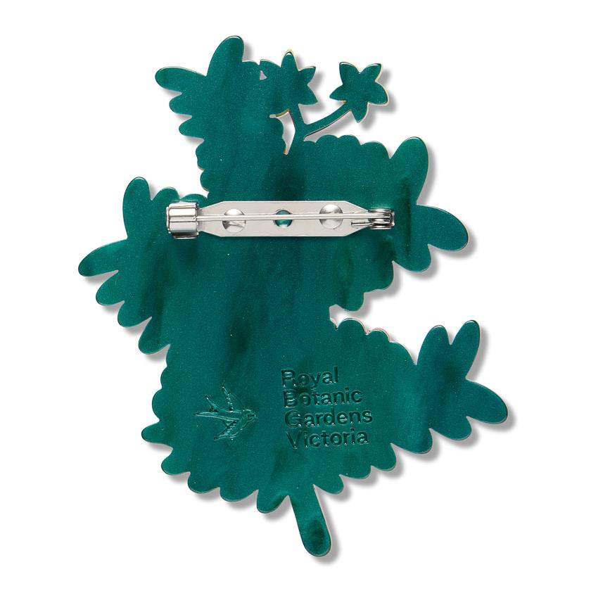 Sunshine Wattle Brooch