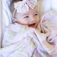Love Poppy Baby Muslin Swaddle, 70% Bamboo Blend