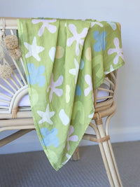 Whimsy Grove Bamboo Cotton Muslin Baby Swaddle