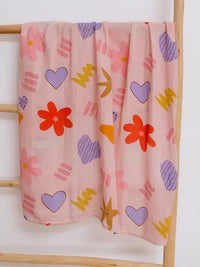 Pretty Pop Baby Muslin Swaddle