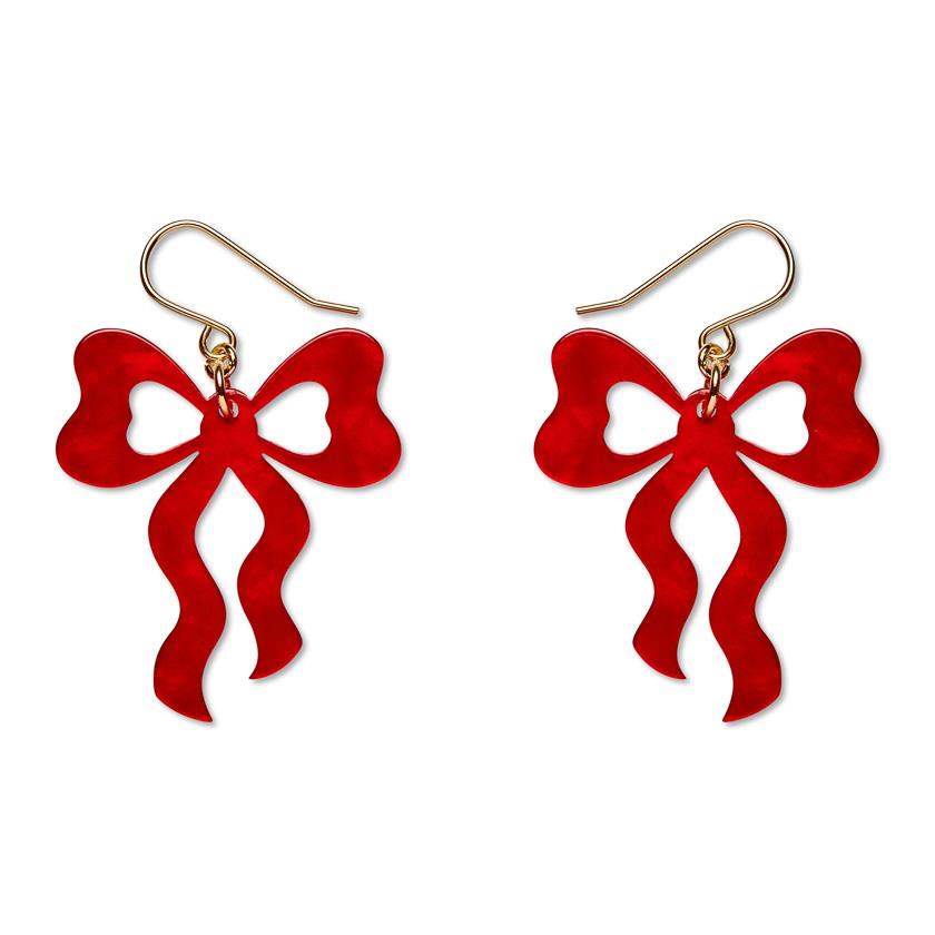 Bows Drop Earrings - Erstwilder