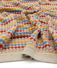 Confetti Stripe Baby Blanket - Nana Huchy