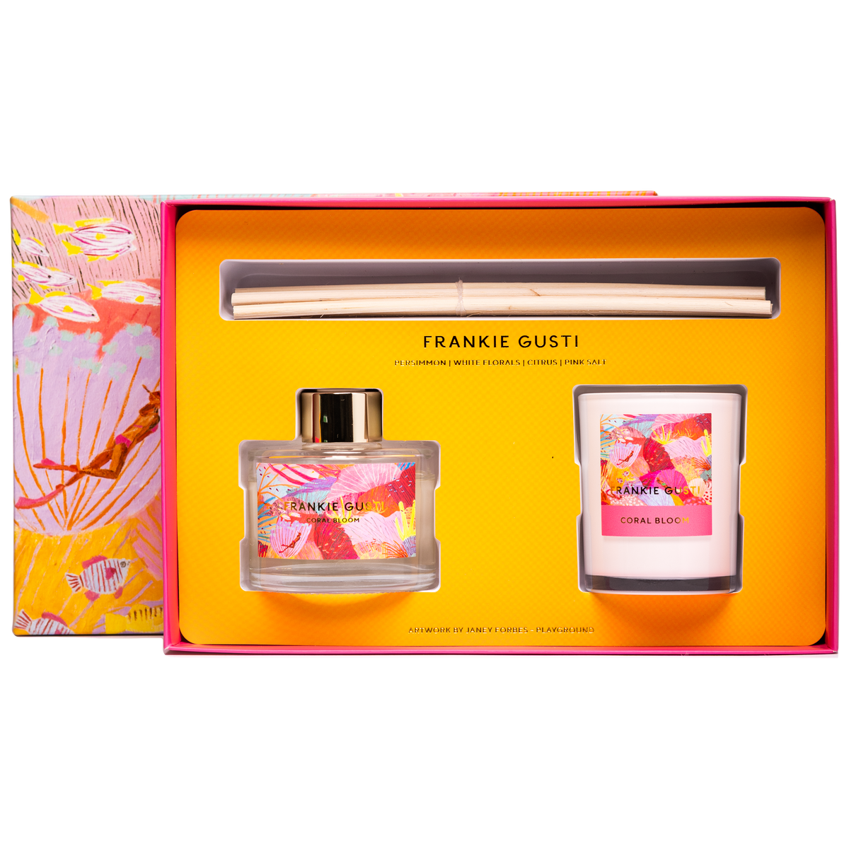 Holiday Series Duo - Coral Bloom