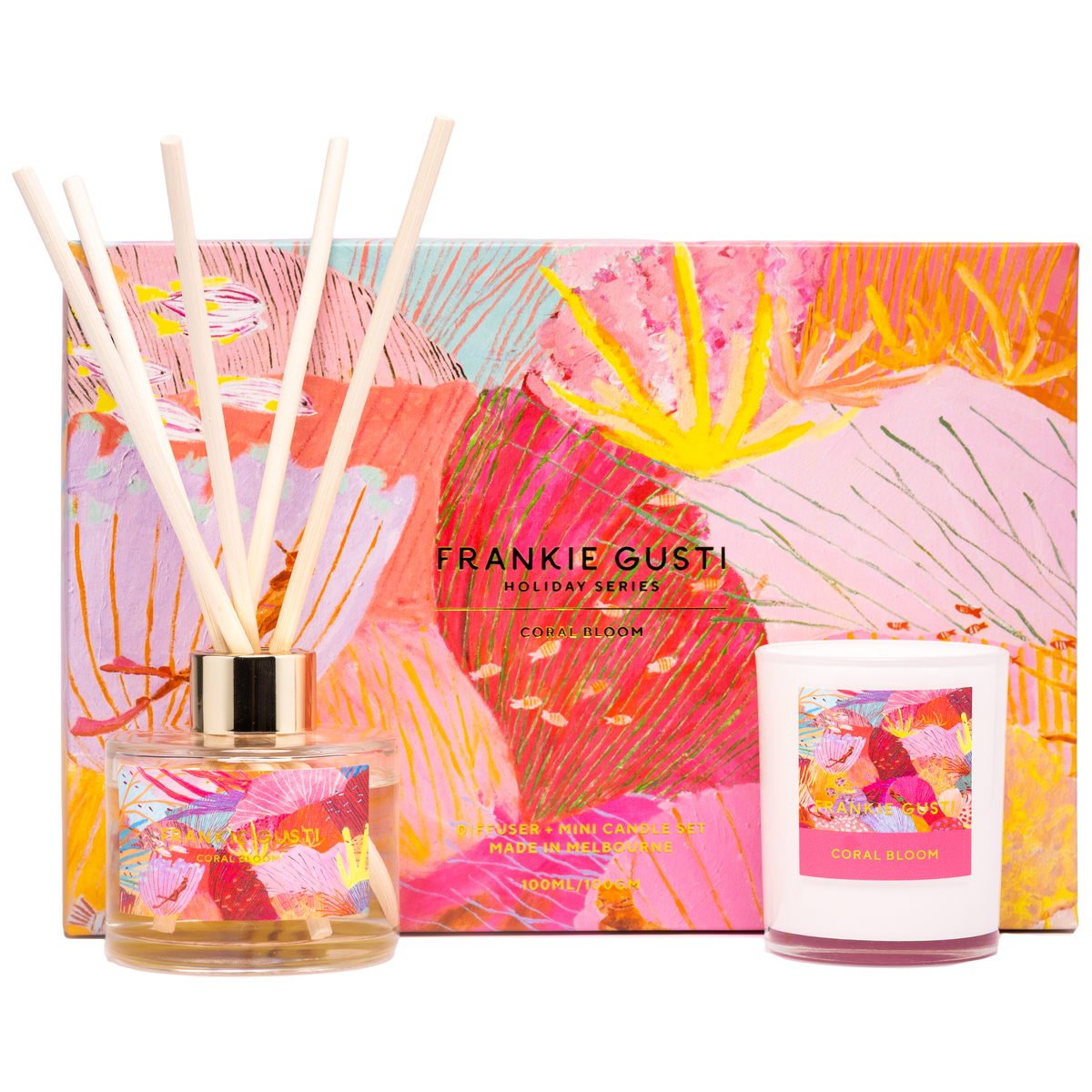 Holiday Series Duo - Coral Bloom