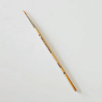 Watercolor paintbrush set of five wood brushes