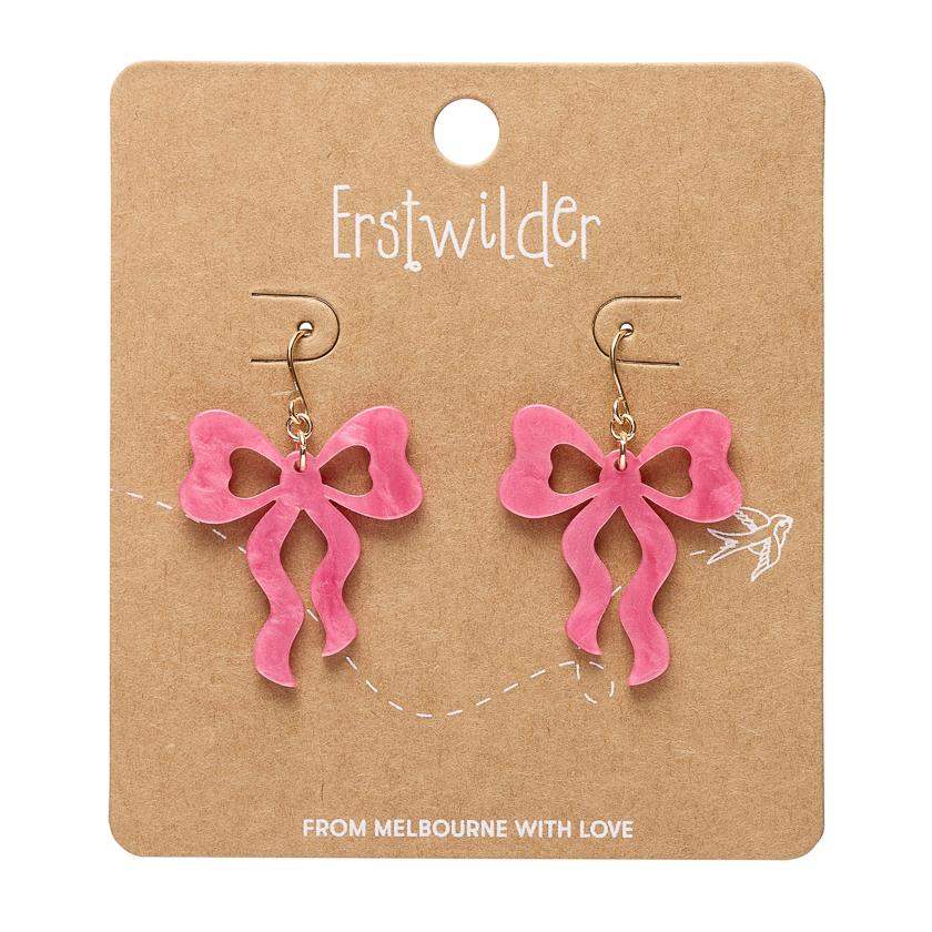Bows Drop Earrings - Erstwilder