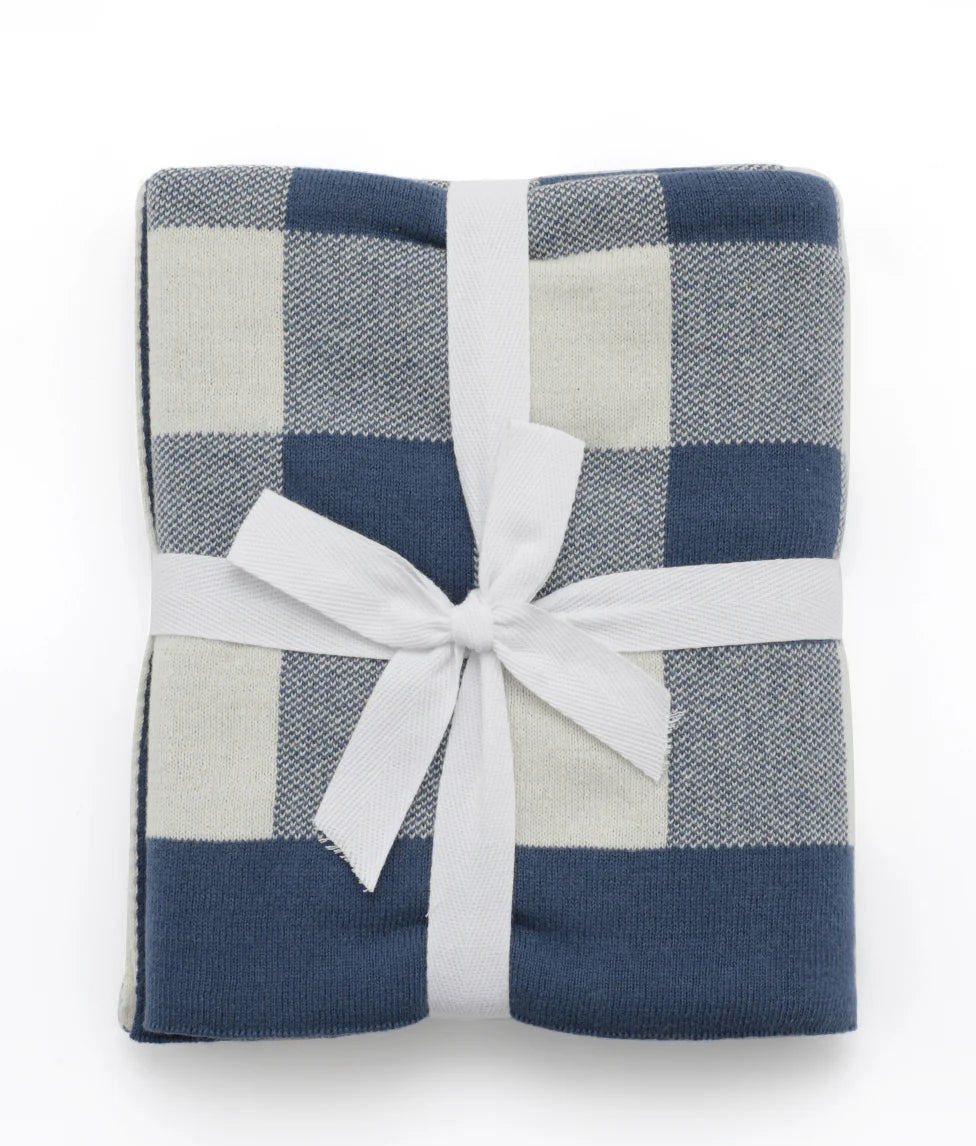 Gingham Baby Blanket - Nana Huchy