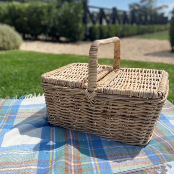 Rattan Picnic Basket